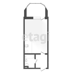 Продается студия, 25,8 м²
