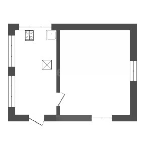 Продается 1-этажный дом, 18,3 м²