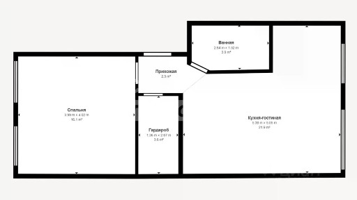 Продается 2-комн. квартира, 45 м²