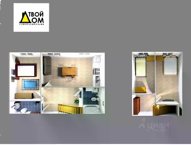 Продается 2-этажный дом, 80 м²