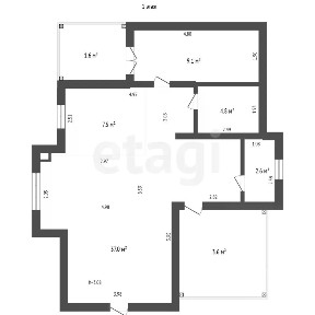 Продается 2-этажный дом, 115,3 м²
