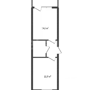 Продается 1-комн. квартира, 38,2 м²