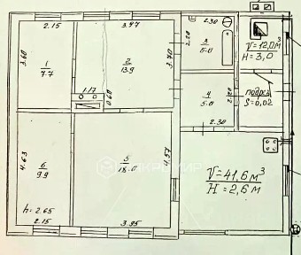 Продается 1-этажный дом, 80 м²