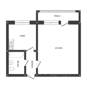 Продается 1-комн. квартира, 20,8 м²