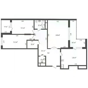 Продается 3-комн. квартира, 111,4 м²