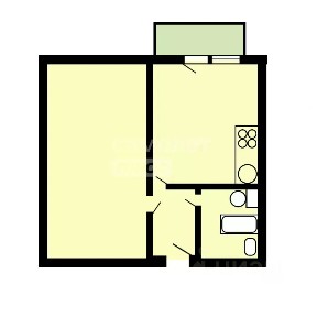 Продается 1-комн. квартира, 38,3 м²