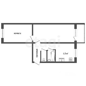 Продается 2-комн. квартира, 46,6 м²