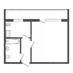 Продается 1-комн. квартира, 33,9 м²