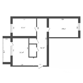 Продается 2-комн. квартира, 72,4 м²