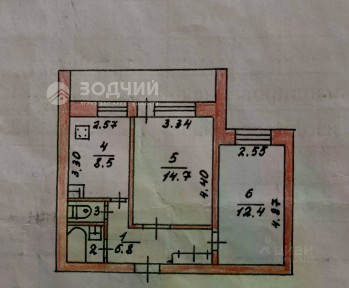 Продается 2-комн. квартира, 47 м²