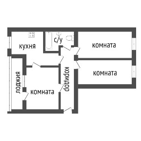 Продается 3-комн. квартира, 80 м²