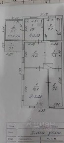 Продается 1-этажный дом, 60 м²