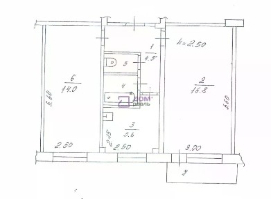 Продается 2-комн. квартира, 45 м²