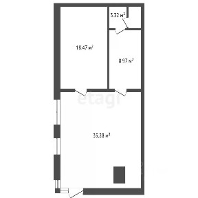 Продается офис, 65,63 м²