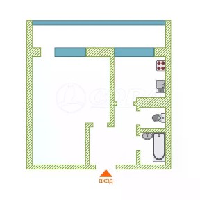 Сдается 1-комн. квартира, 35 м²