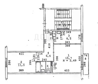 Сдается 2-комн. квартира, 43,1 м²