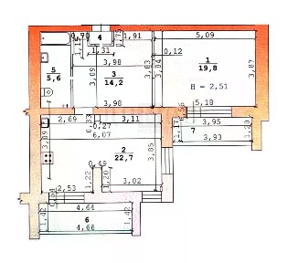 Сдается 2-комн. квартира, 63 м²