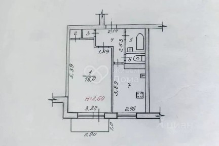 Продается 1-комн. квартира, 35,8 м²