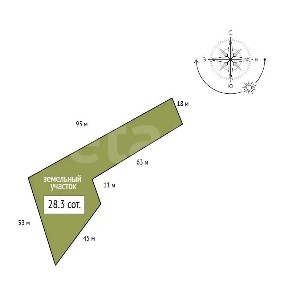 Продается 1-этажный дом, 100 м²