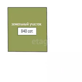 Продается участок, 840 сот.