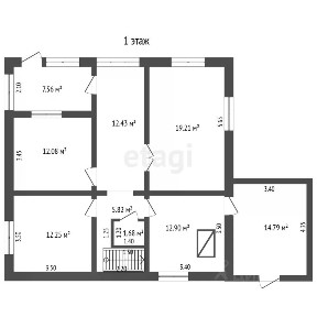 Продается 2-этажный дом, 129,6 м²