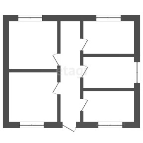 Продается 1-этажный дом, 107 м²