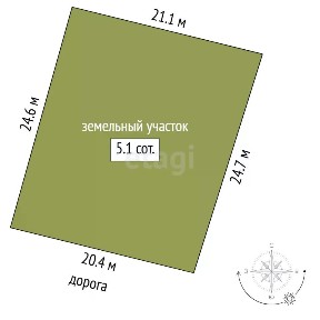Продается 1-этажный дом, 24 м²