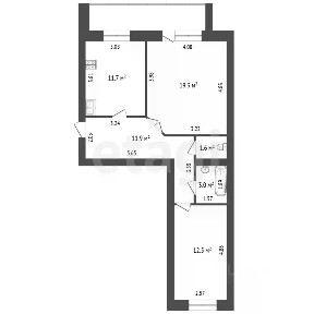 Продается студия, 60 м²