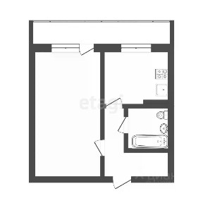 Продается 1-комн. квартира, 35 м²
