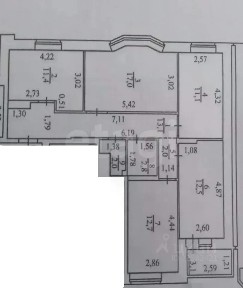 Продается 4-комн. квартира, 84,6 м²