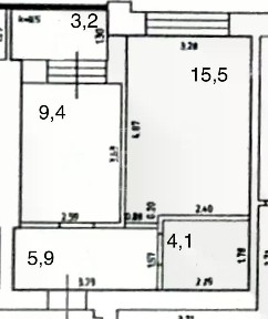Продается 1-комн. квартира, 34,9 м²