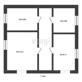 Продается 2-этажный дом, 169 м²