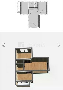 Продается 2-комн. квартира, 42,9 м²