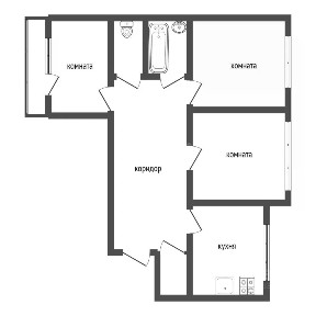 Продается 3-комн. квартира, 62,9 м²