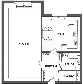 Продается 1-комн. квартира, 38 м²