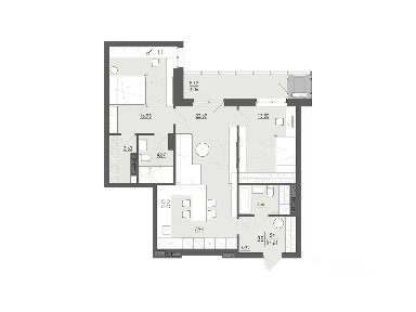 Продается 3-комн. квартира, 84,61 м²