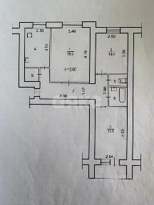 Продается 3-комн. квартира, 64 м²
