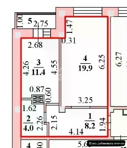 Продается 1-комн. квартира, 43,5 м²