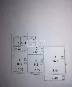 Продается 2-комн. квартира, 48,5 м²