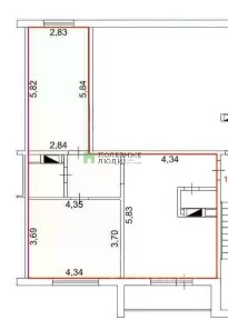 Продается 2-комн. квартира, 64,7 м²