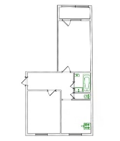 Продается 2-комн. квартира, 50,3 м²