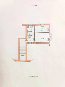 Продается 2-комн. квартира, 39,2 м²