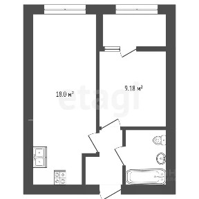 Продается 1-комн. квартира, 37 м²