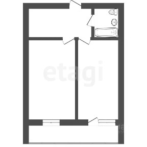 Продается 1-комн. квартира, 43,1 м²