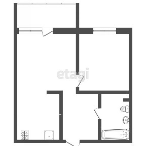 Продается 1-комн. квартира, 42,1 м²