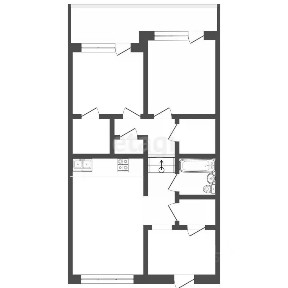 Продается 2-комн. квартира, 75,1 м²