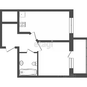 Продается 1-комн. квартира, 32,5 м²