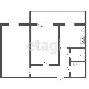Продается 2-комн. квартира, 46,5 м²