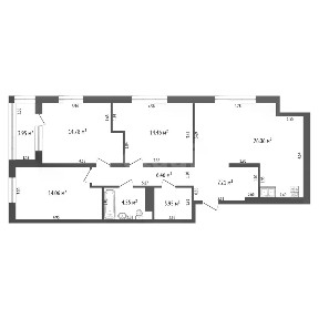 Продается 3-комн. квартира, 93,51 м²
