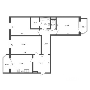 Продается 3-комн. квартира, 90 м²